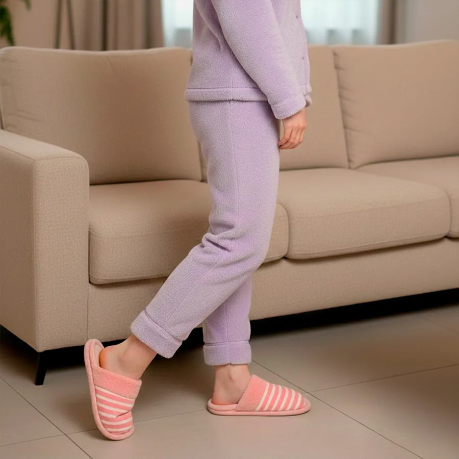 PANTUFLAS-01 KIT DE 4 PARES DE PANTUFLAS 6720